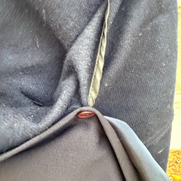 Must Have London Fog classic navy trench coat with removable lining - Picture 9 of 12